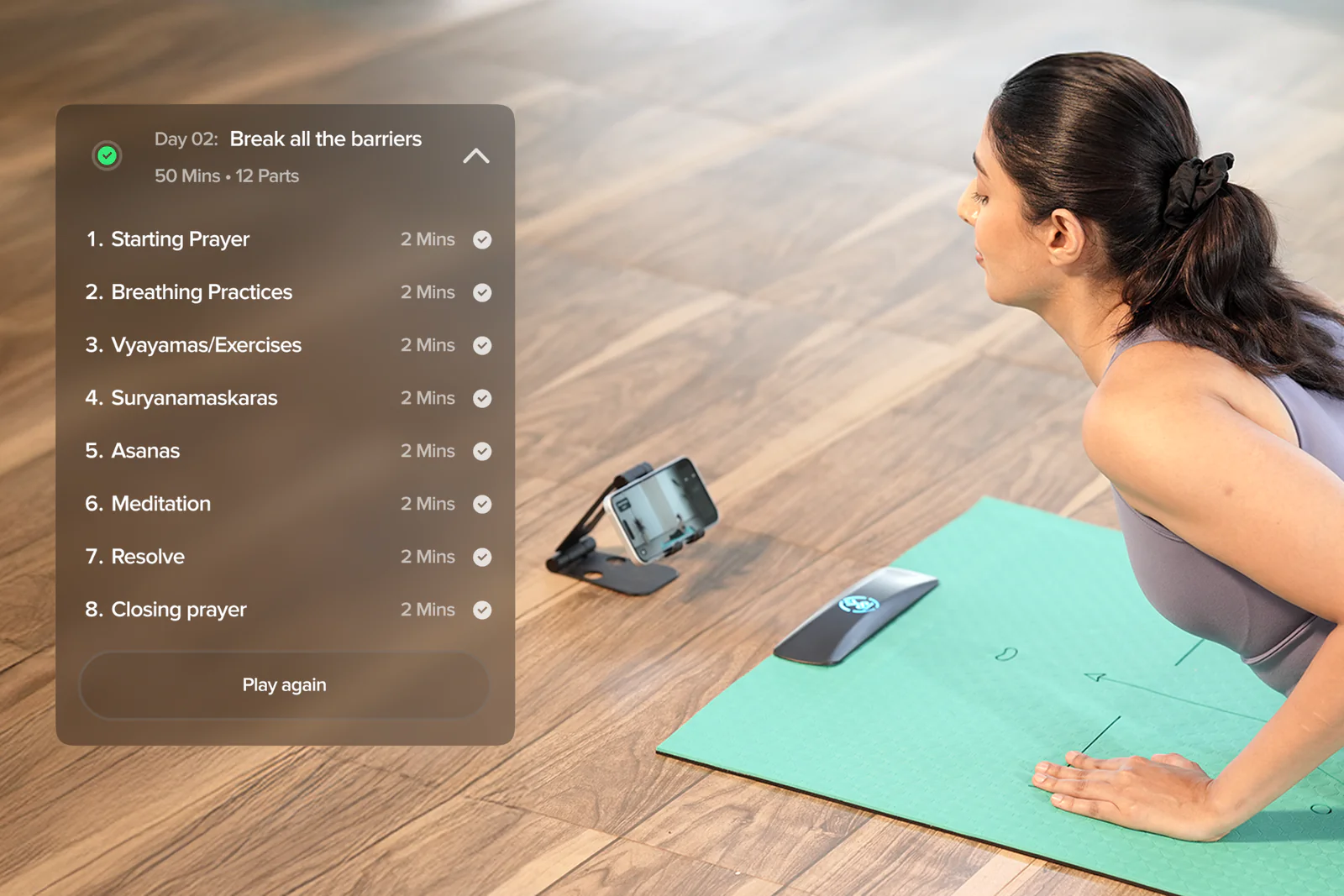 Completely guided sessions — Day 2, Break all the barriers